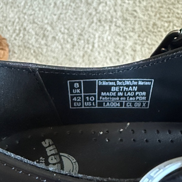Dr Marten Bethen Platform Mary Jane’s sz 10 - Picture 3 of 6
